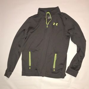 Under Armour Allseasongear boys YXL Gray Jacket